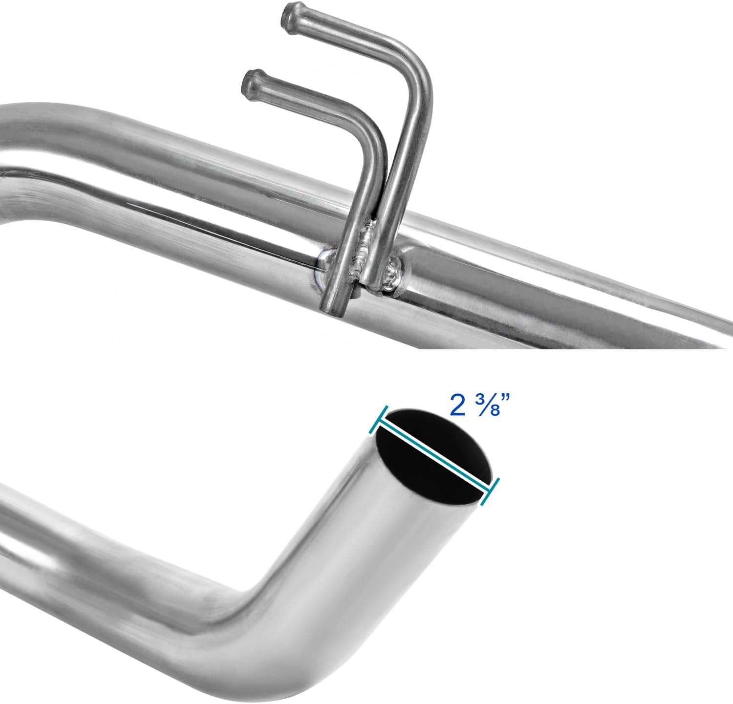 Sistema de escape Catback Hyundai Genesis 2.0L 2009-2014 con punta cuádruple quemada N1