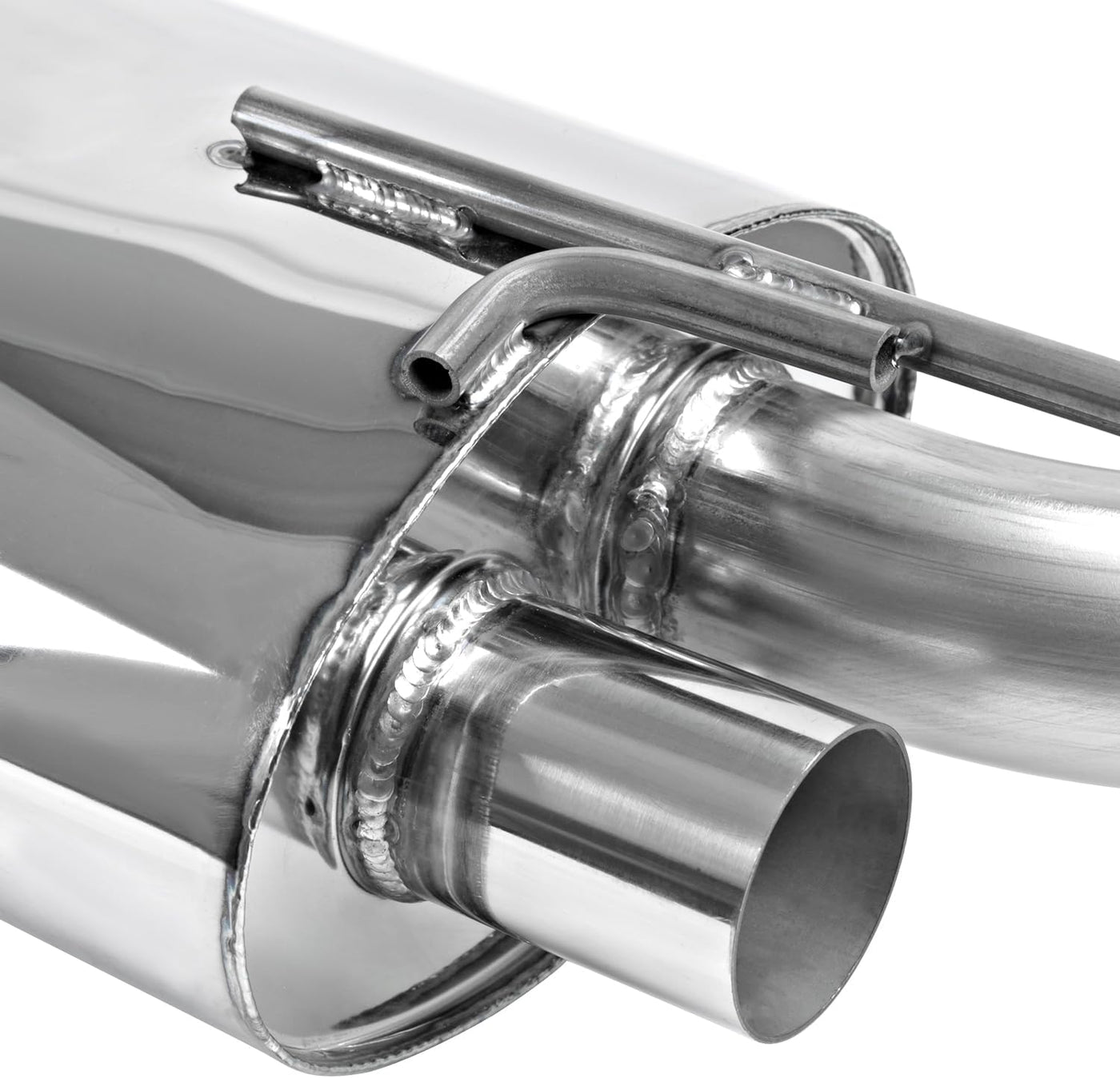 2009-2014 Hyundai Genesis Coupe 2.0L Catback Exhaust System w/ N1 Burnt Quad Tip