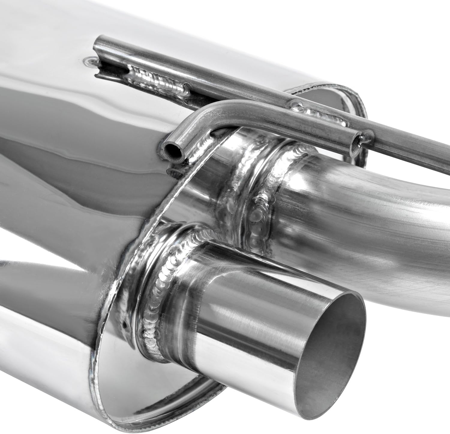 2009-2014 Hyundai Genesis Coupe 2.0L Catback Exhaust System w/ N1 Burnt Quad Tip