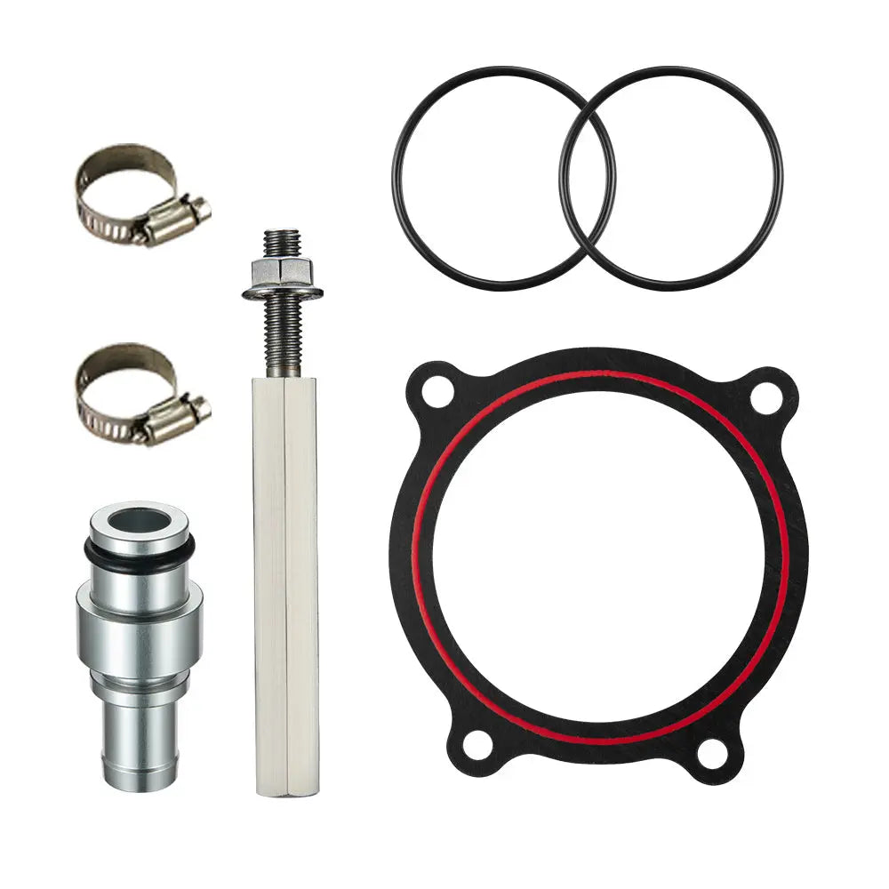 2010-2014 6.7L Dodge Ram Cummins EGR Throttle Valve Cooler Delete Kit Flashark