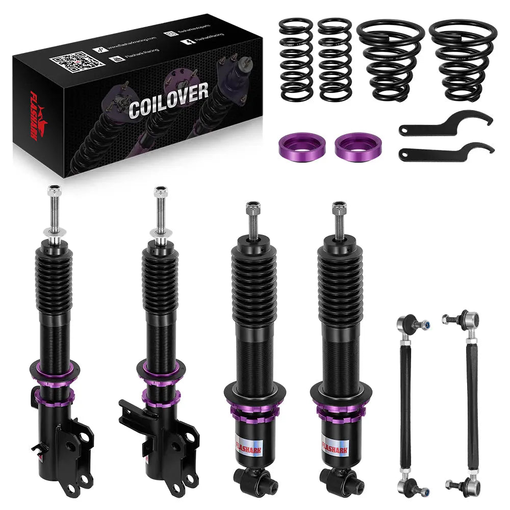 2010-2015 Chevrolet Camaro Coilover Shock Absorbers Struts 4PCS Flashark