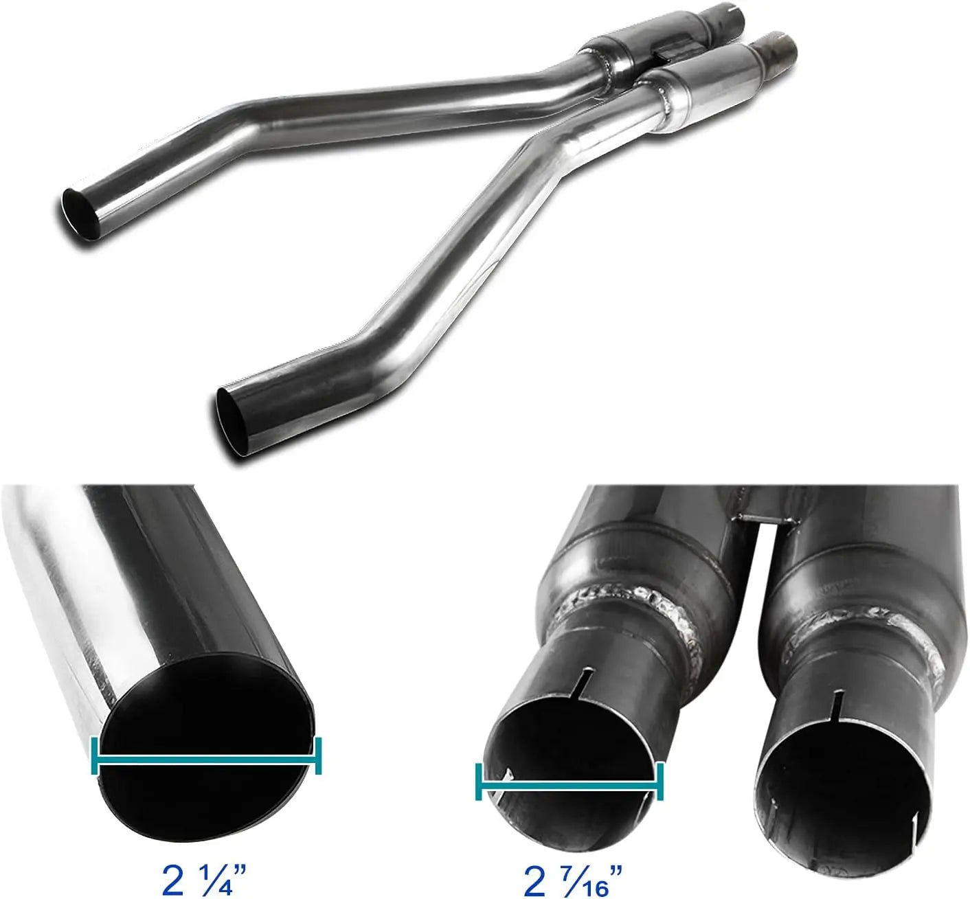 2010-2015 Chevrolet Chevy Camaro Catback Exhaust w/ N1 Burnt Tip 3.6L V6 2DR Flashark