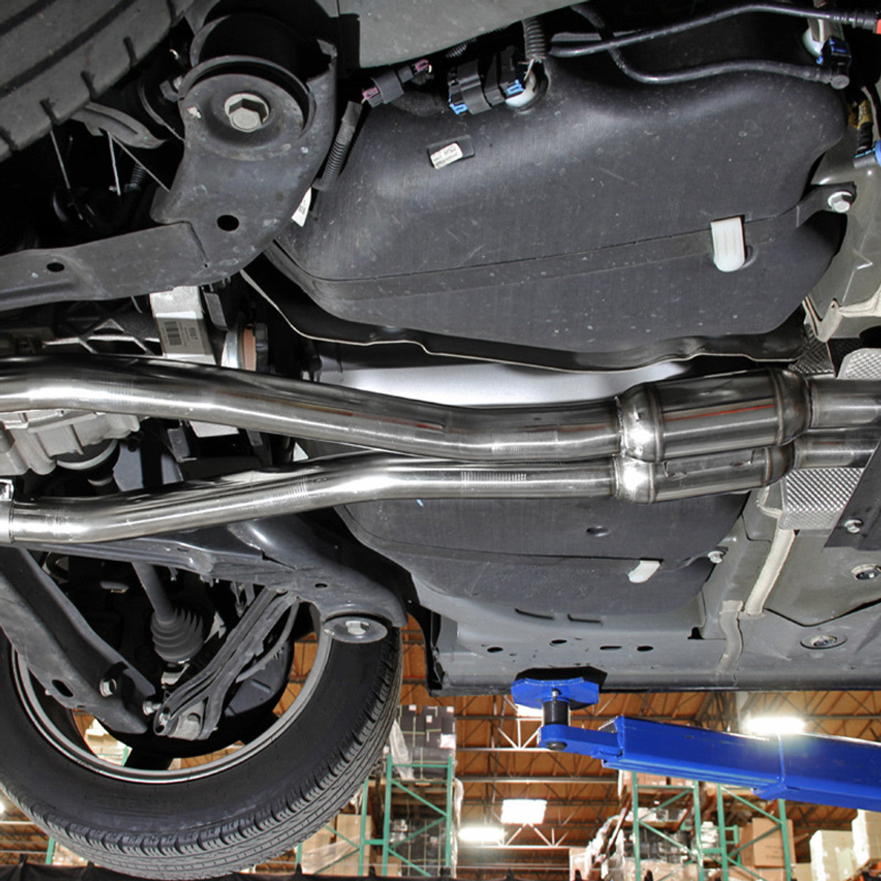 Escape Catback Chevrolet Camaro 2010-2015 con punta quemada N1, 3,6 L, V6, 2 puertas