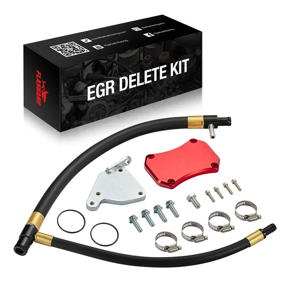 2011-2016 6.6L GMC Chevy Duramax Diesel LML EGR Valve Cooler Delete Kit Flashark