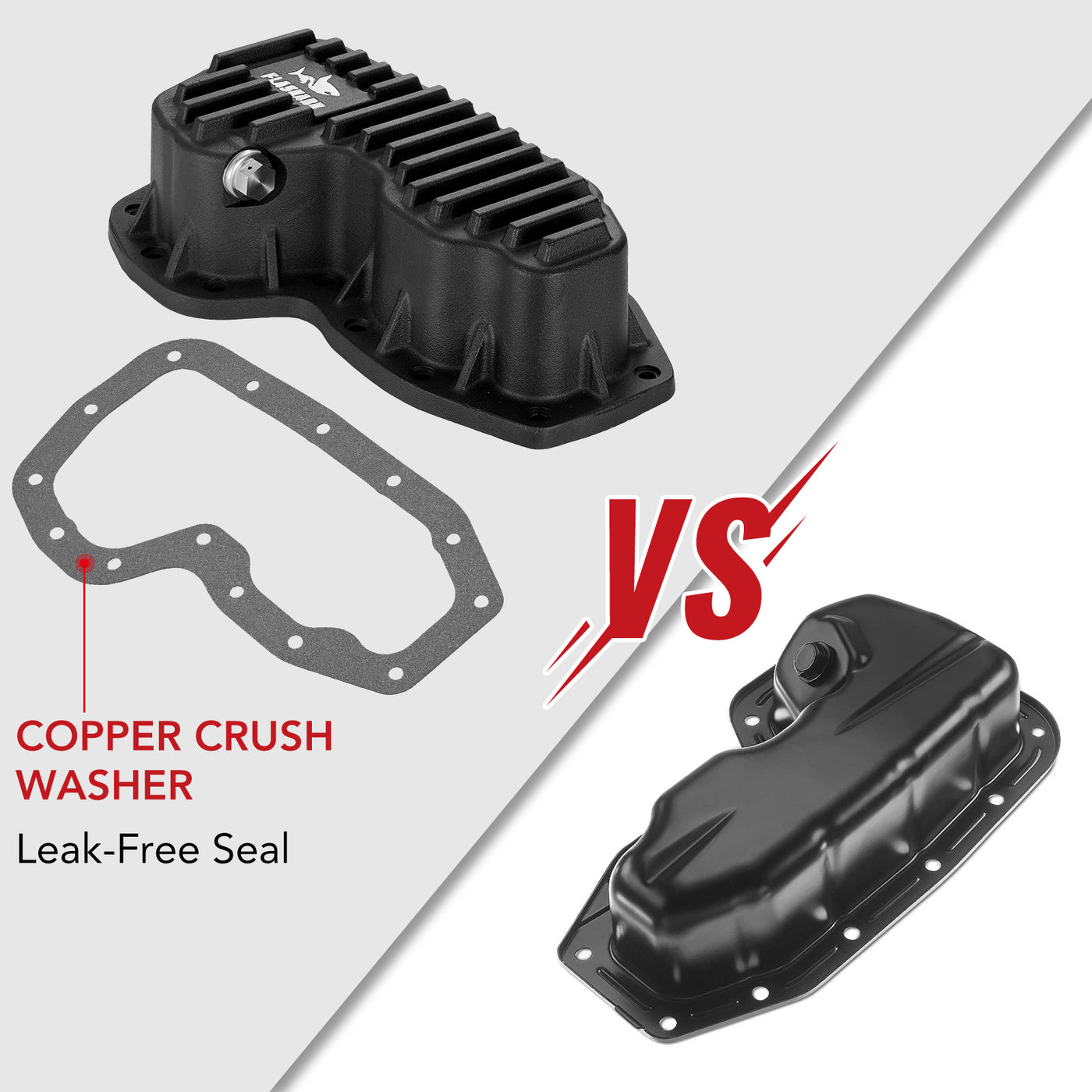 Aluminum Engine Oil Pan 3.6L for 2011-2024 Jeep Grand Cherokee &Dodge Durango丨 2012-2018 RAM 1500