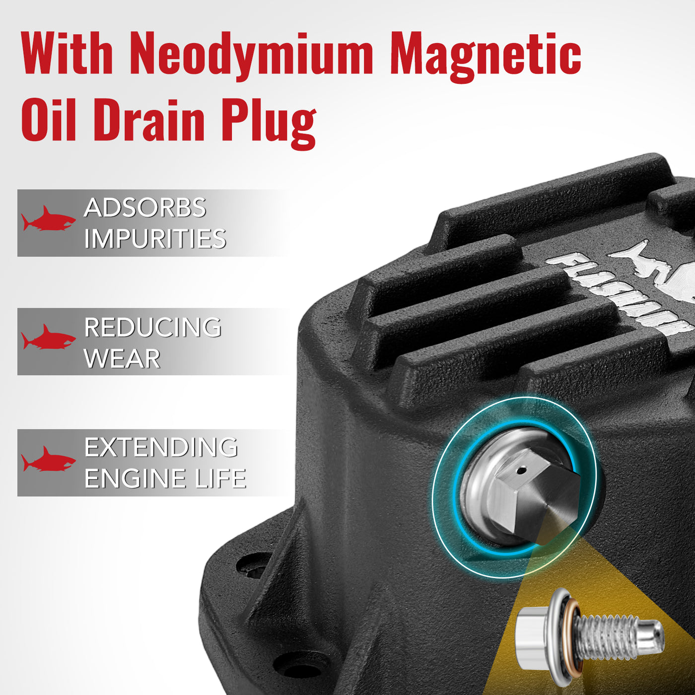 Aluminum Engine Oil Pan 3.6L for 2011-2024 Jeep Grand Cherokee &Dodge Durango丨 2012-2018 RAM 1500