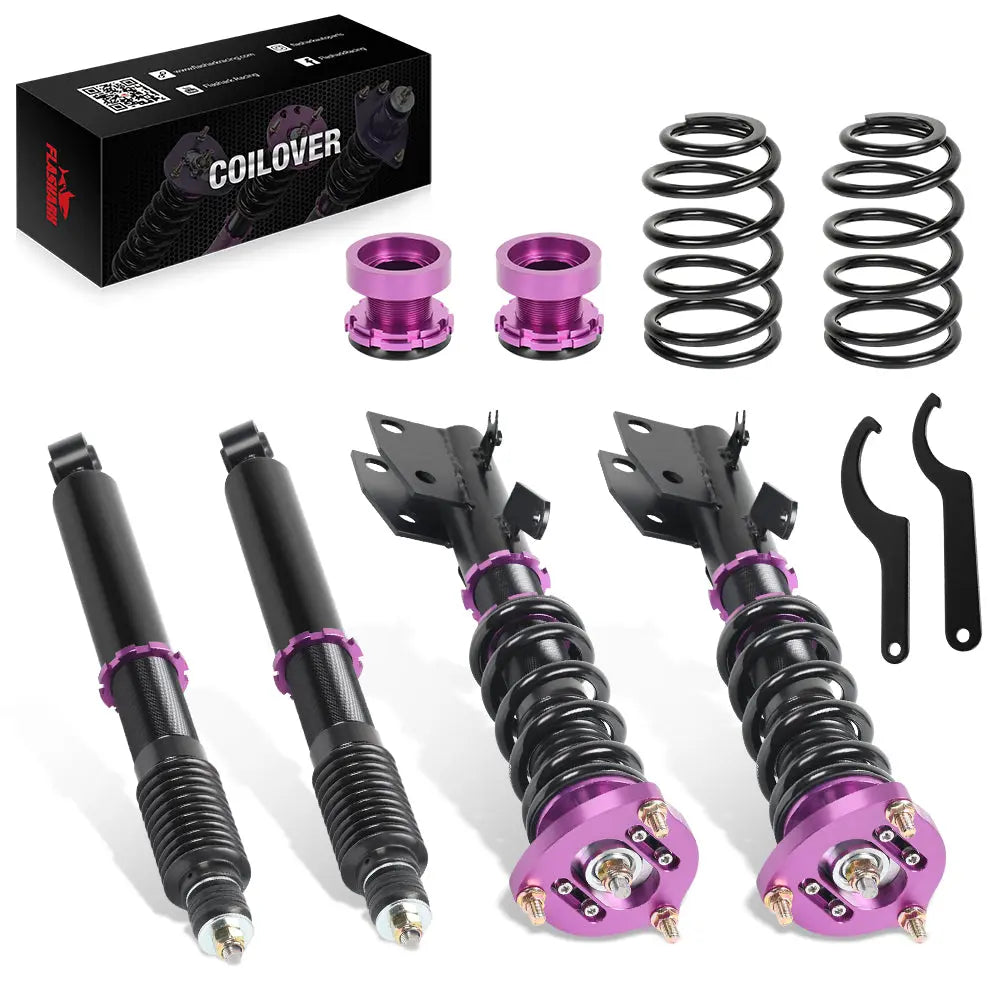 2012-2015 Honda Civic Acura ILX Coilover Shock Absorbers Struts 4PCS Flashark