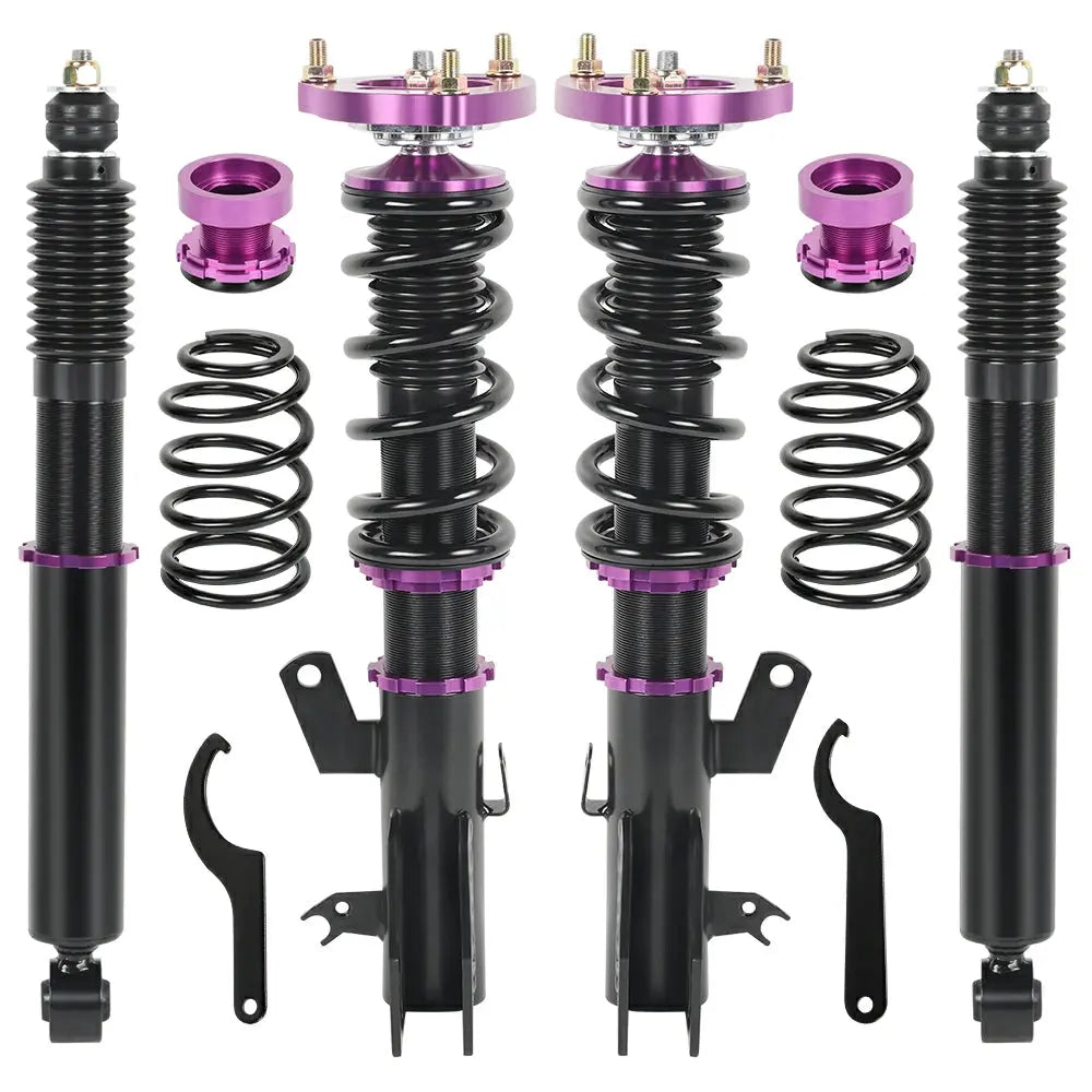 2012-2015 Honda Civic Acura ILX Coilover Shock Absorbers Struts 4PCS Flashark