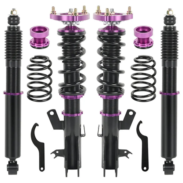 2012-2015 Honda Civic Acura ILX Coilover Shock Absorbers Struts 4PCS Flashark
