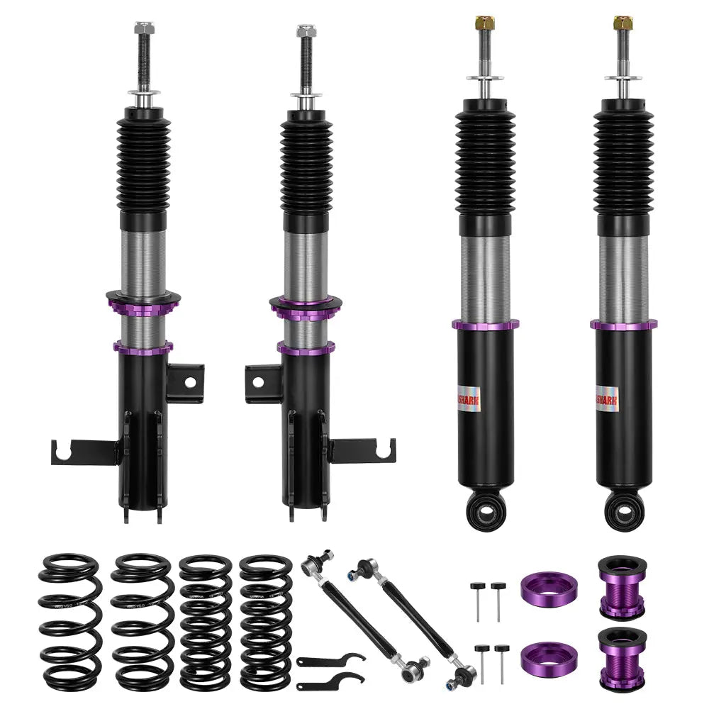 2013-2015 Chevrolet Malibu 32-Way Damping Coilover Shock Absorbers Struts | Flashark Flashark