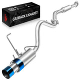 Escape Catback con punta simple o doble quemada y pulida para Subaru BRZ, Scion FR-S y Toyota GR86 2013-2024