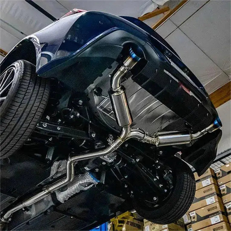2013-2021 Subaru BRZ / Scion FR-S/ Toyota GR86 Catback Exhaust w/ Dual/Single Burnt/Polished Tip Flashark