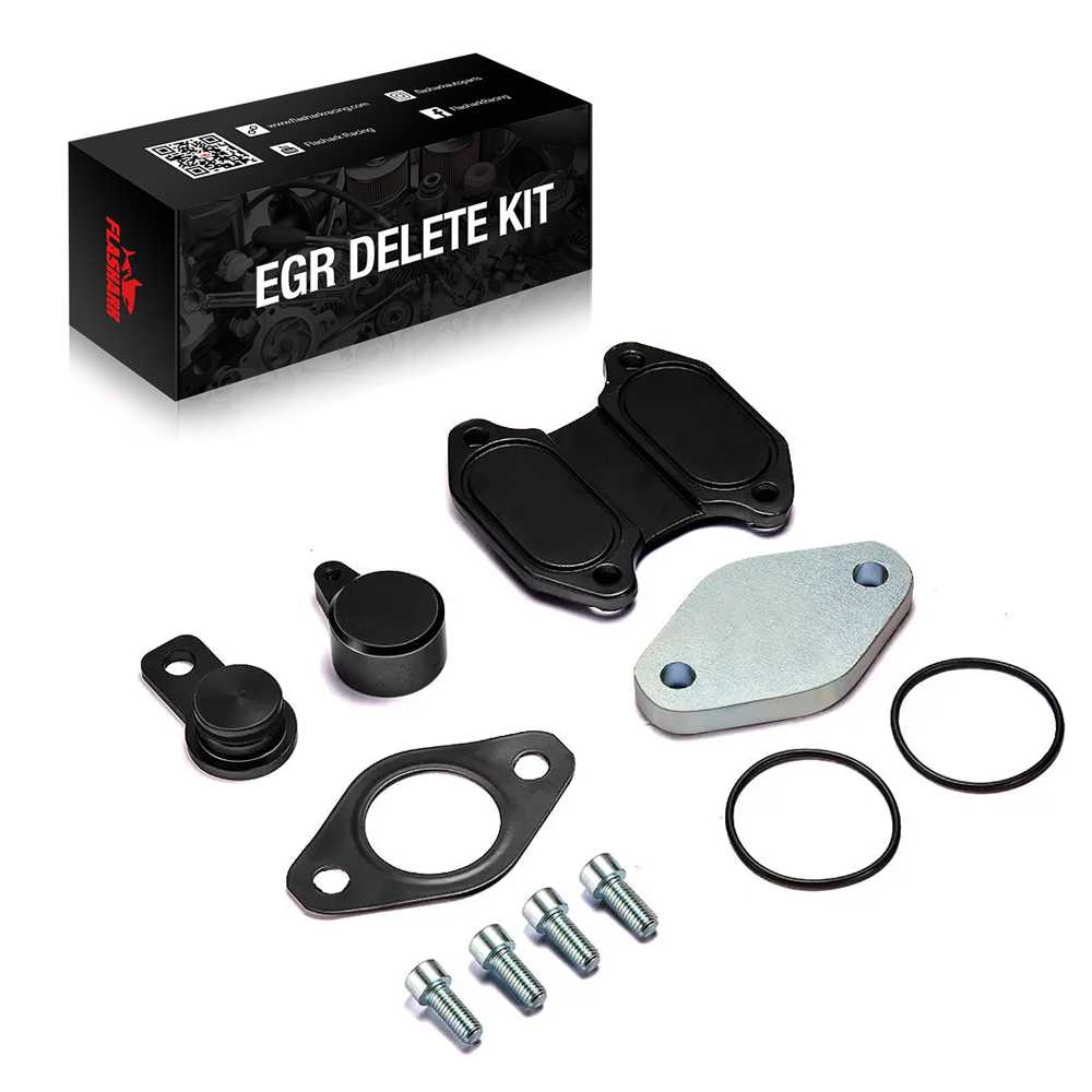 2013-2018 6.7L Cummins Diesel EGR Delete Kit for Cab & Chassis Dodge Ram Flashark