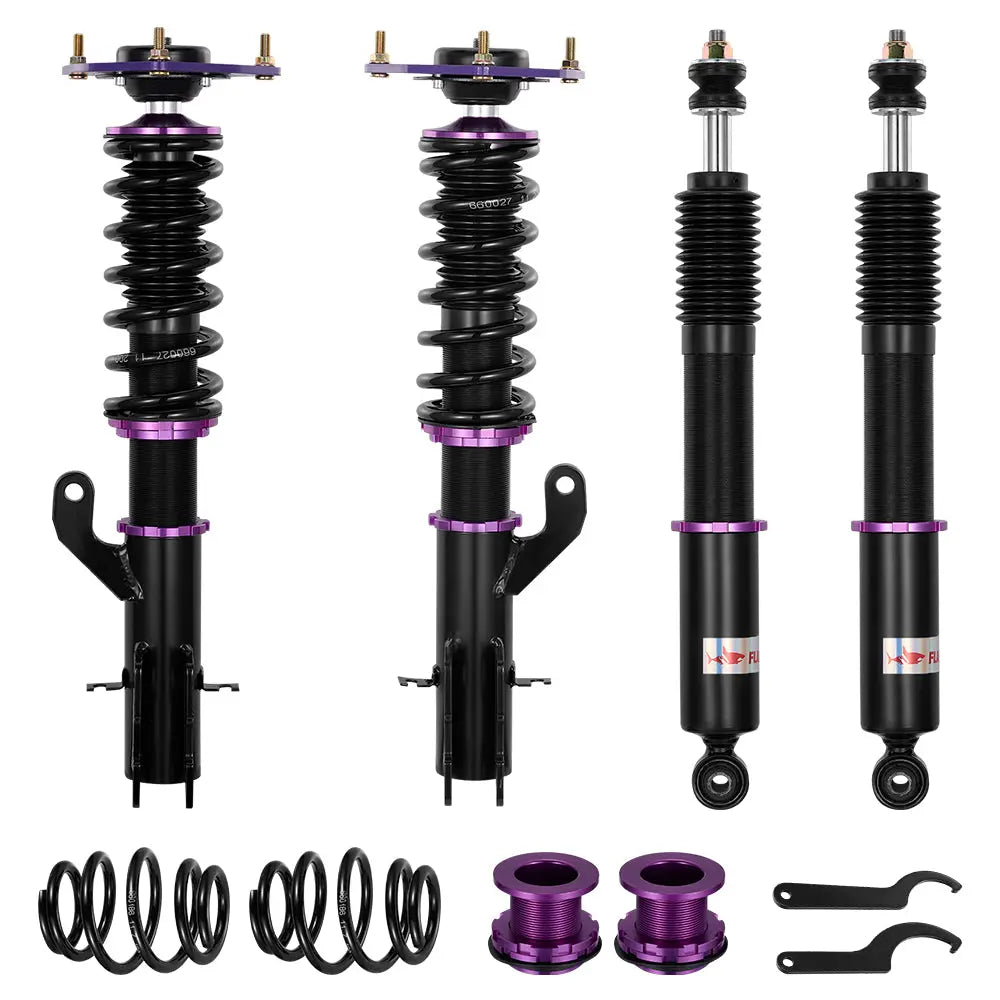 2013-2019 Nissan Sentra (B17) Coilover Shock Absorbers Struts 4PCS Flashark