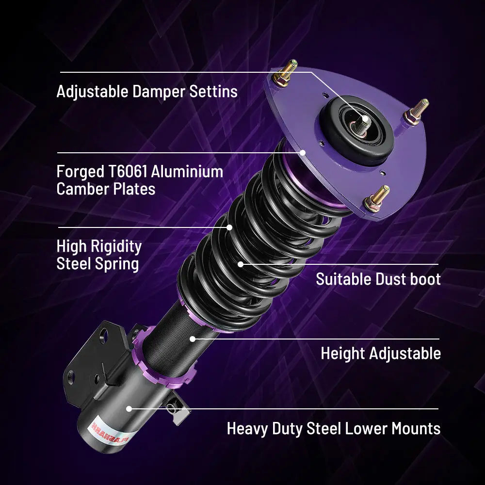 2015-2021 Coilovers Subaru WRX & STi Coilover Shock Absorbers Flashark