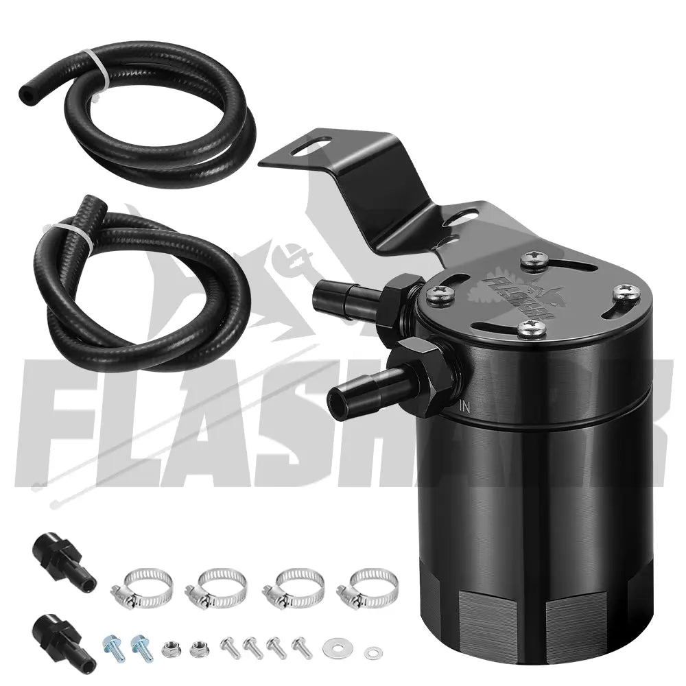 2015-2021 Subaru WRX Baffled Oil Catch Can PCV Side Flashark