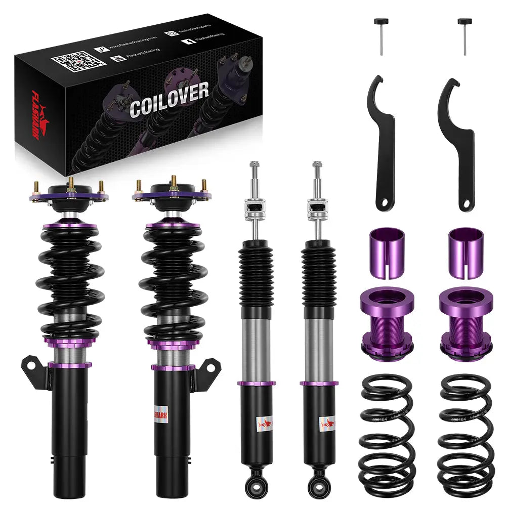 2015-2021 Volkswagen GTI (MK7) 32-Way Damping Coilover Shock Absorbers Struts | Flashark Flashark