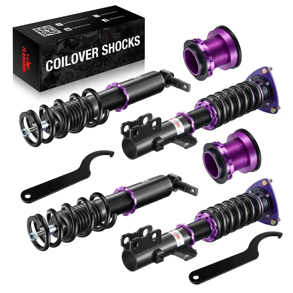 2015-2023 Ford Mustang GT & Ecoboost S550 non Magnaride or Shelby Coilover Shock Absorbers 4PCS Flashark