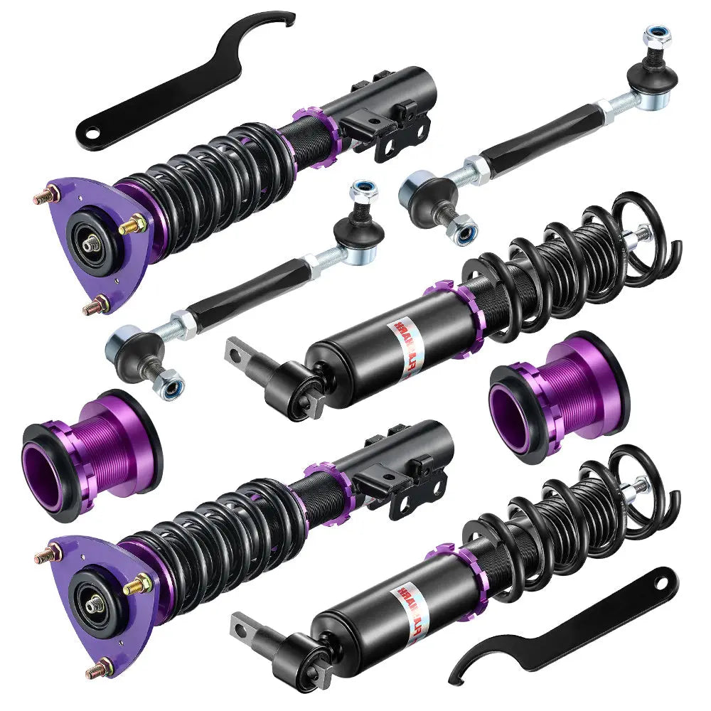 2015-2023 Ford Mustang GT & Ecoboost S550 non Magnaride or Shelby Coilover Shock Absorbers 4PCS Flashark