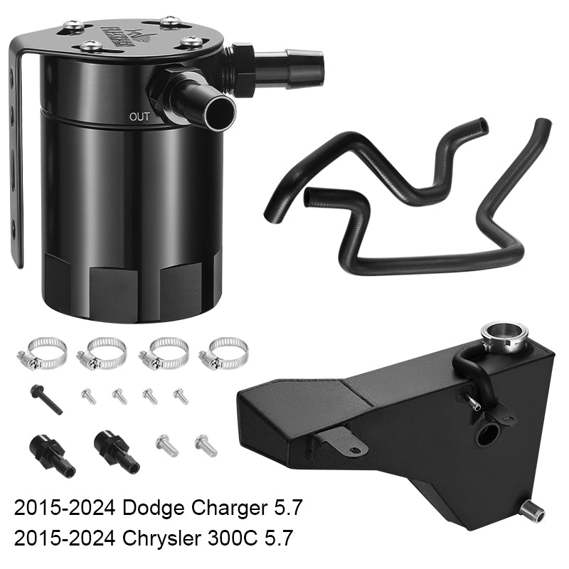 Depósito de refrigerante de aluminio (desgasificador) para Dodge Charger/Challenger, Chrysler 300C 2011-2024
