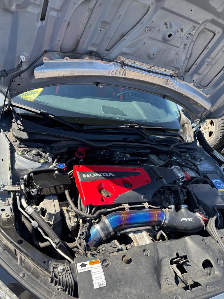 Depósito de refrigerante de aluminio (desgasificador) para Honda Civic Type R 2017-2021