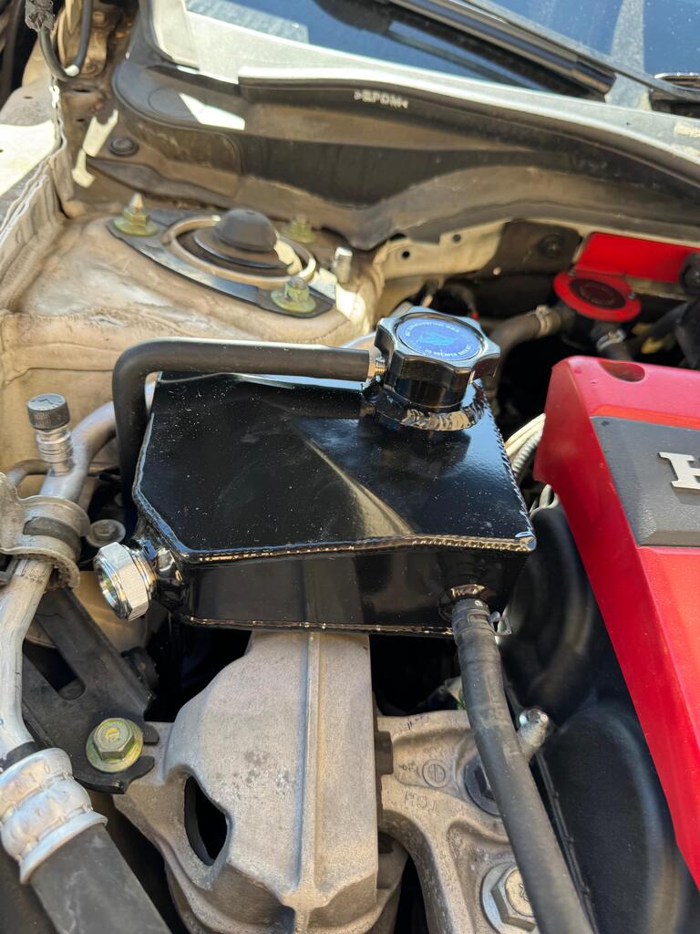 Depósito de refrigerante de aluminio (desgasificador) para Honda Civic Type R 2017-2021