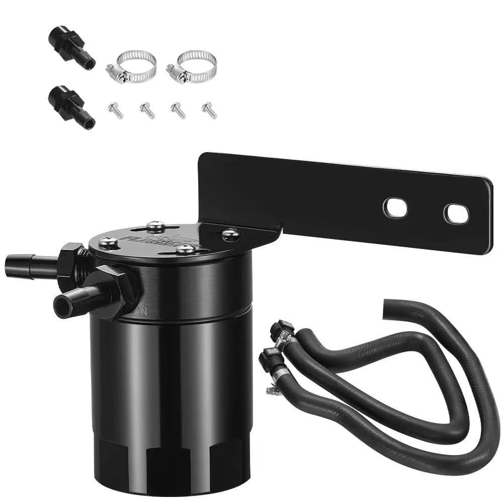 For 2017-2024 Honda Civic Type R Baffled Oil Catch Can PCV Side -