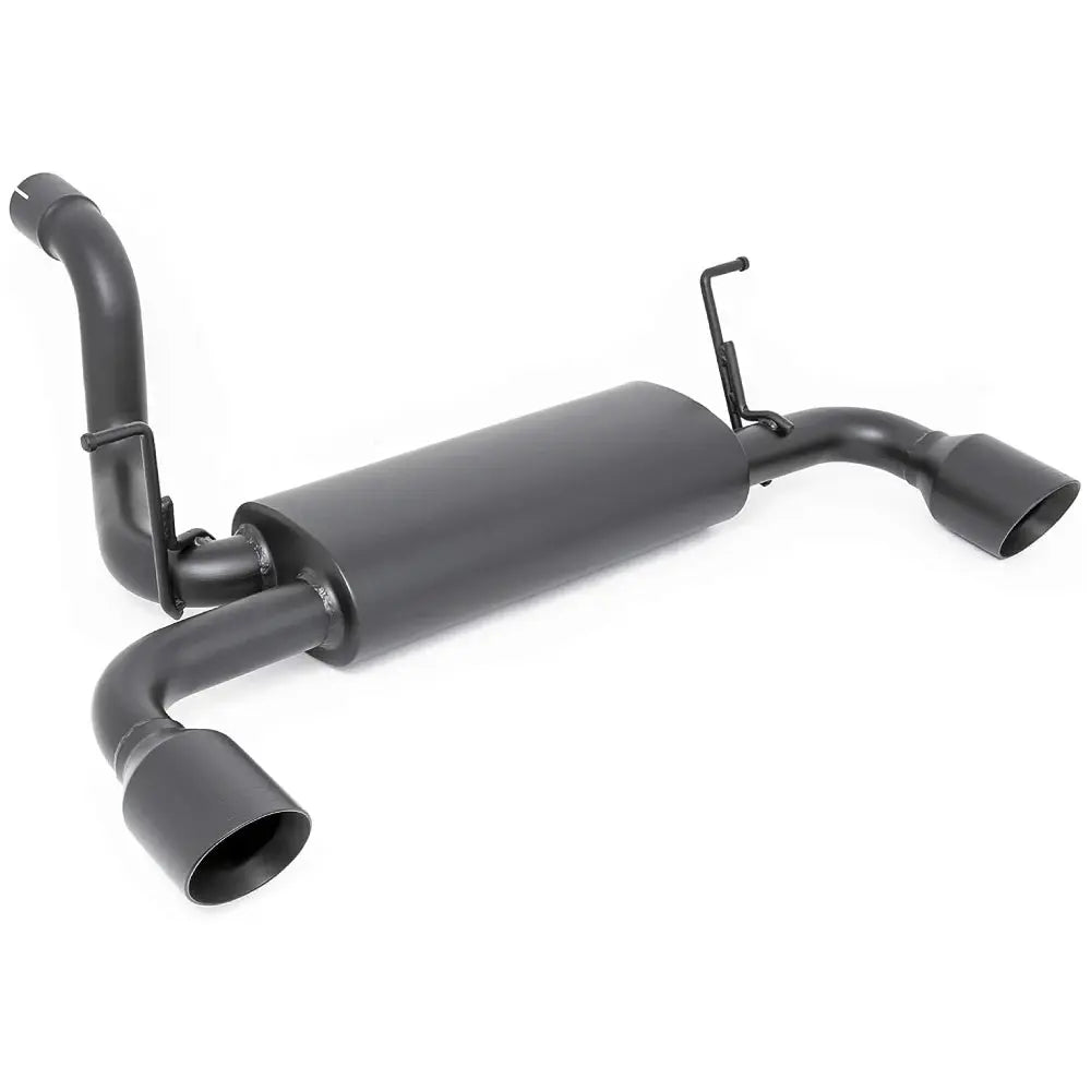 2018-2023 Jeep Wrangler JL 2.0L 3.6L Axle-Back Exhaust Catback Exhaust Dual Outlet 2WD 4WD Flashark