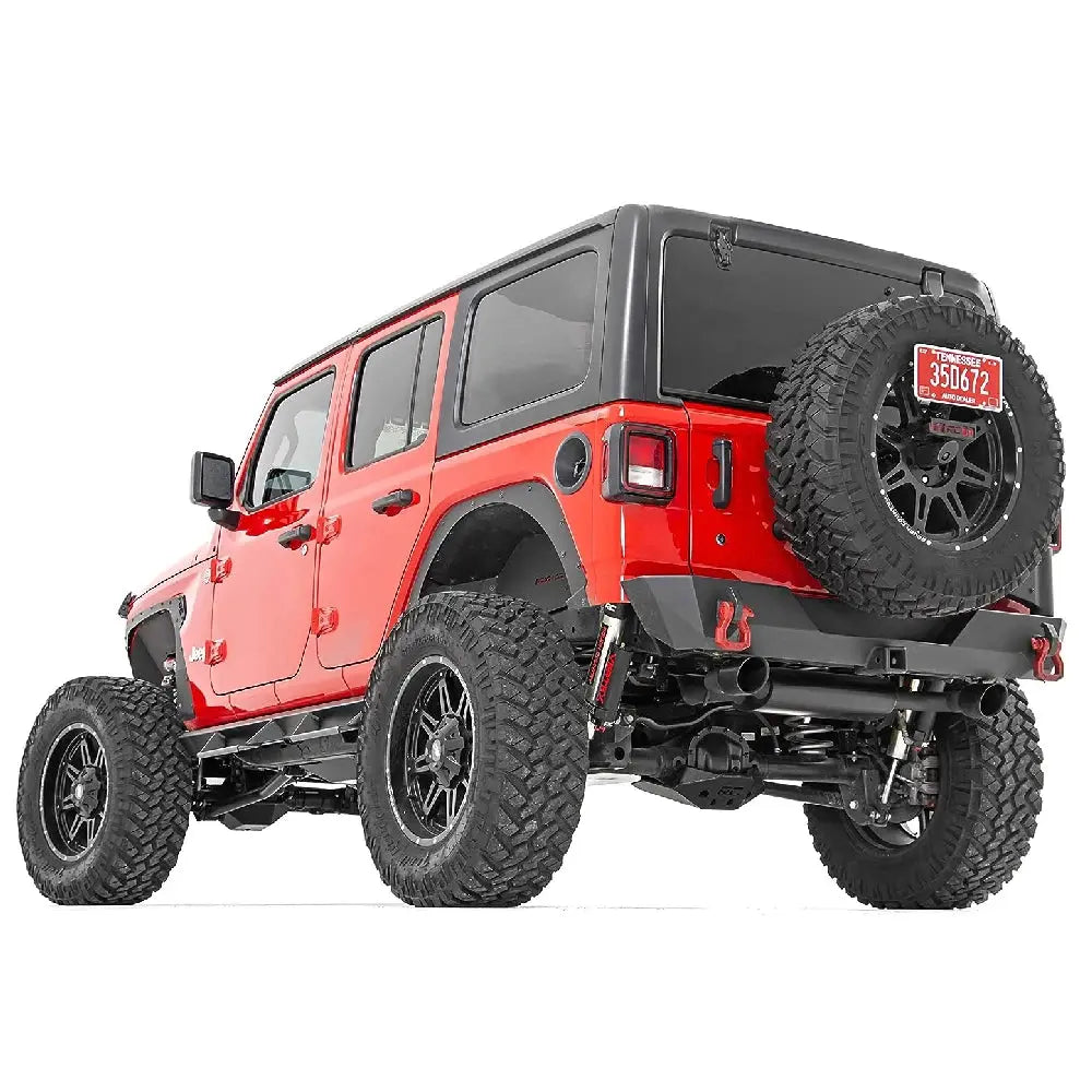 2018-2023 Jeep Wrangler JL 2.0L 3.6L Axle-Back Exhaust Catback Exhaust Dual Outlet 2WD 4WD Flashark