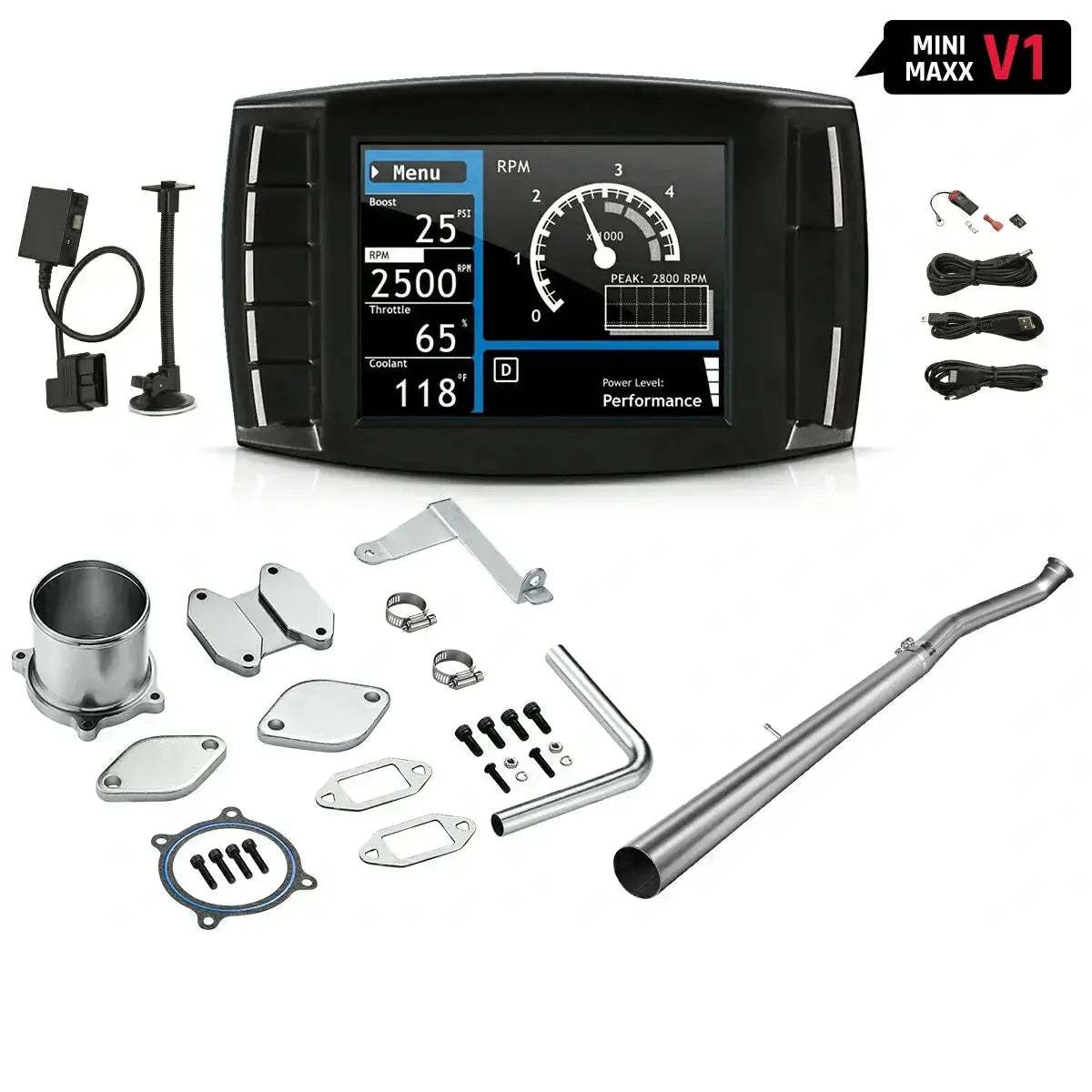DPF/DEF/EGR Delete 2007-2009 6.7 Cummins Dodge Ram 2500 3500 All-in-One Kit