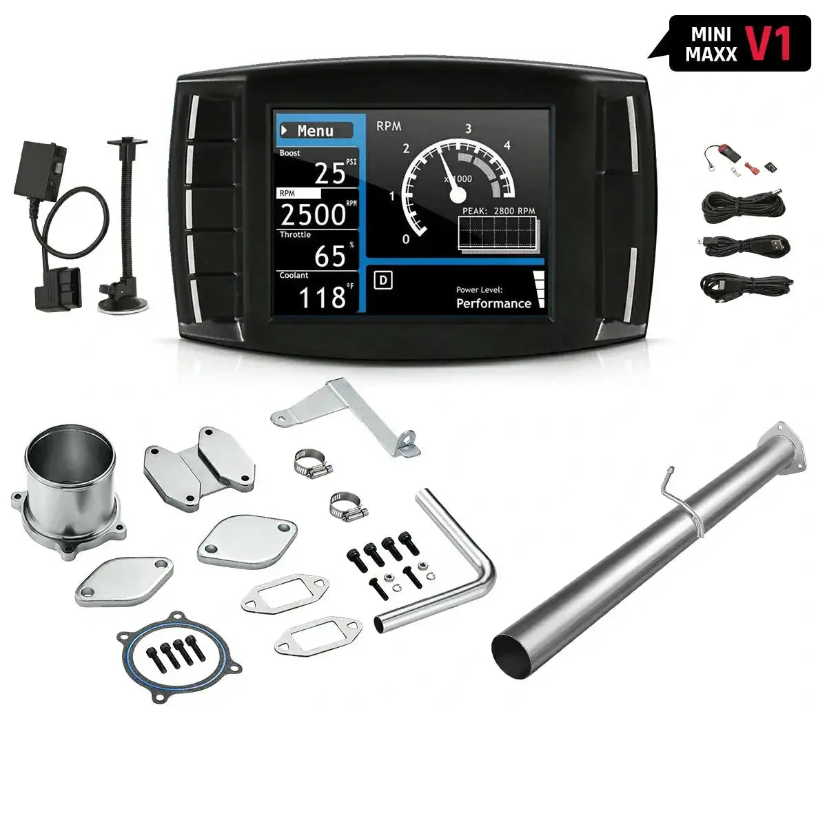 DPF/DEF/EGR Delete 2007-2009 6.7 Cummins Dodge Ram 2500 3500 All-in-One Kit