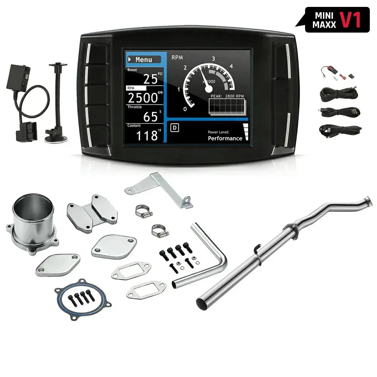 DPF/DEF/EGR Delete 2007-2009 6.7 Cummins Dodge Ram 2500 3500 All-in-One Kit