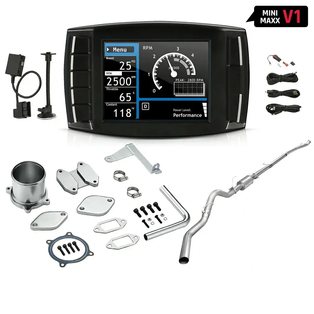 DPF/DEF/EGR Delete 2007-2009 6.7 Cummins Dodge Ram 2500 3500 All-in-One Kit