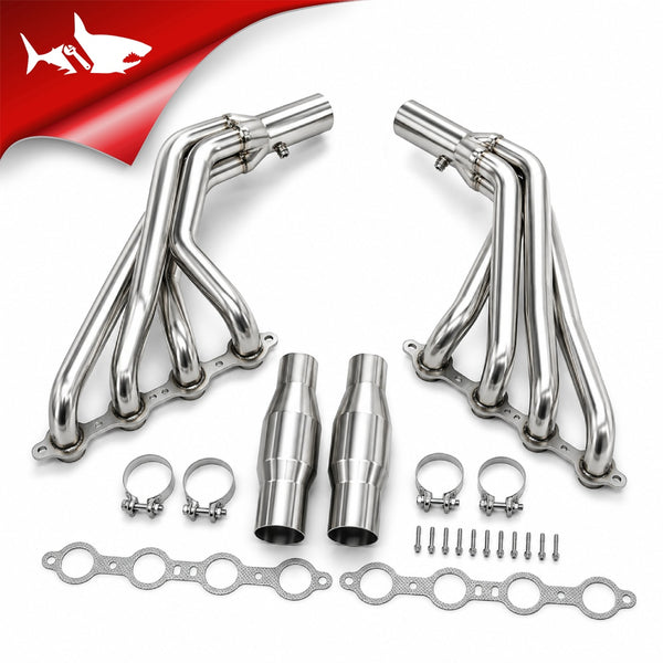 Long Tube Headers for 2010-2015 Chevrolet Chevy Camaro SS LS3 6.2L V8