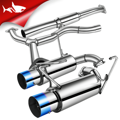2008-2014 Subaru Impreza WRX / WRX STI Catback Exhaust System丨N1 Dual Burnt Tip丨2.5L H4 Sedan 4Door Only