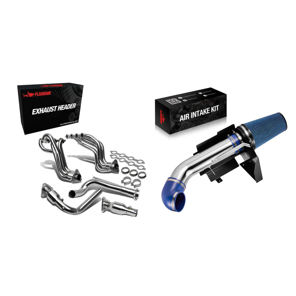Colector de escape para Chevy Silverado/Avalanche/Suburban/Tahoe GMC Sierra/Yukon GMT800 1999-2005, motor V8 de 4,8 L, 5,3 L y 6,0 L 