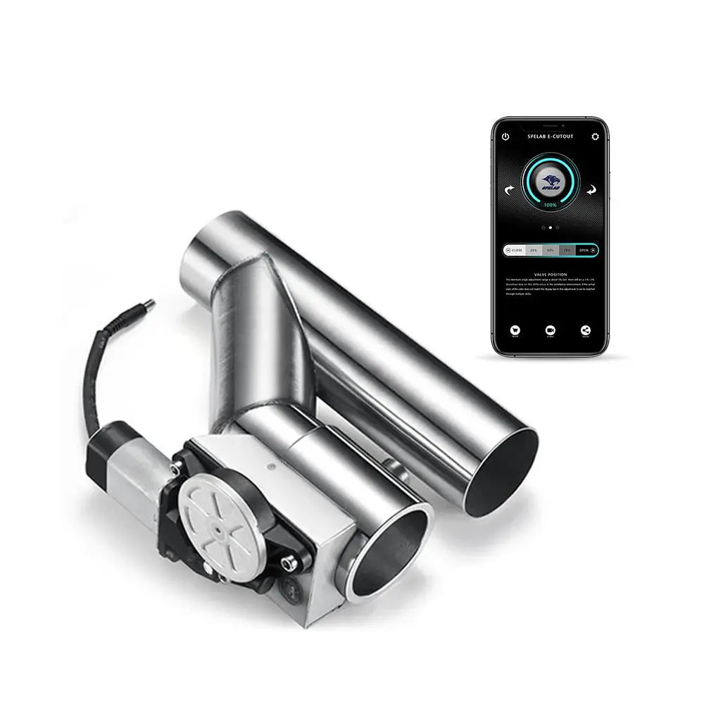 2.0/2.5/3.0 Inch Electric Exhaust Cutout APP Remote Kit | FLASHARK Flashark