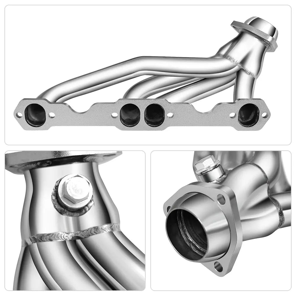 Exhaust Header for 1988-1997 Chevy/GMC C1500/2500 Pickup 305 5.0L/350 5.7L Shorty Header Manifold Flashark