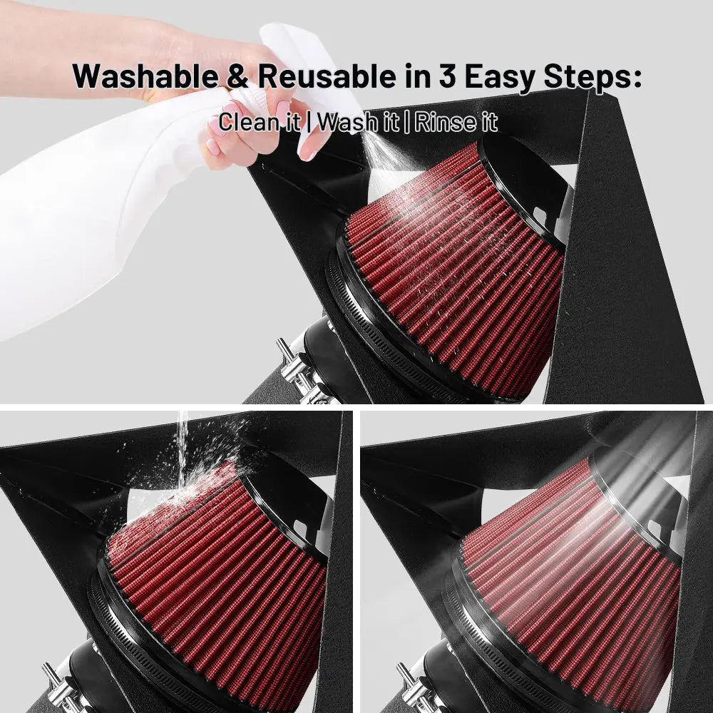 Cold Air intake kit for 2014-2018 Dodge Ram 2500/3500 6.4L V8 Flashark