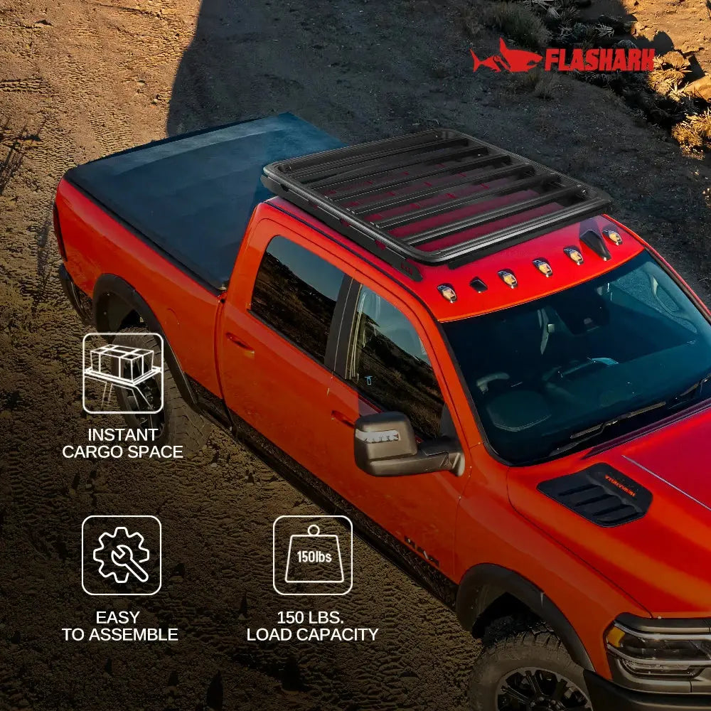 Mega cab roof discount rack