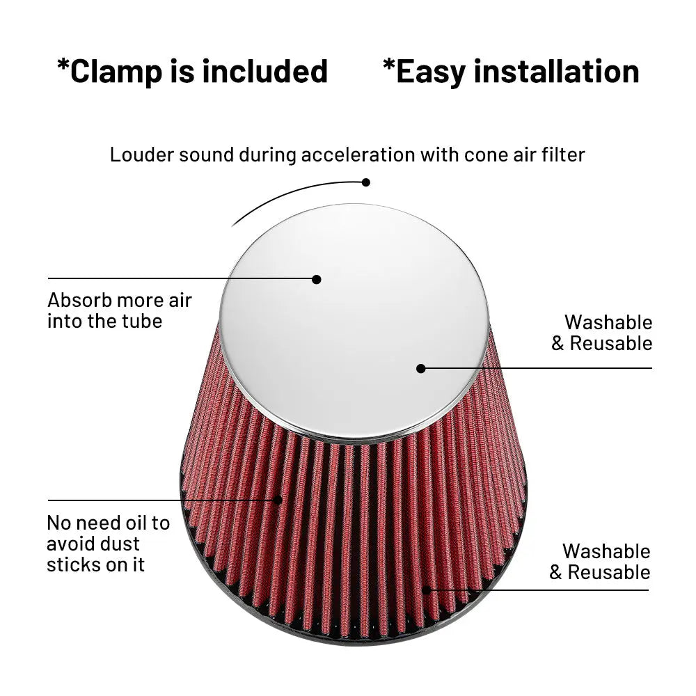 Air intake kit for 2004-2005 GMC Sierra / Chevy Silverado 2500HD/3500 V8 6.6L Duramax LLY Flashark