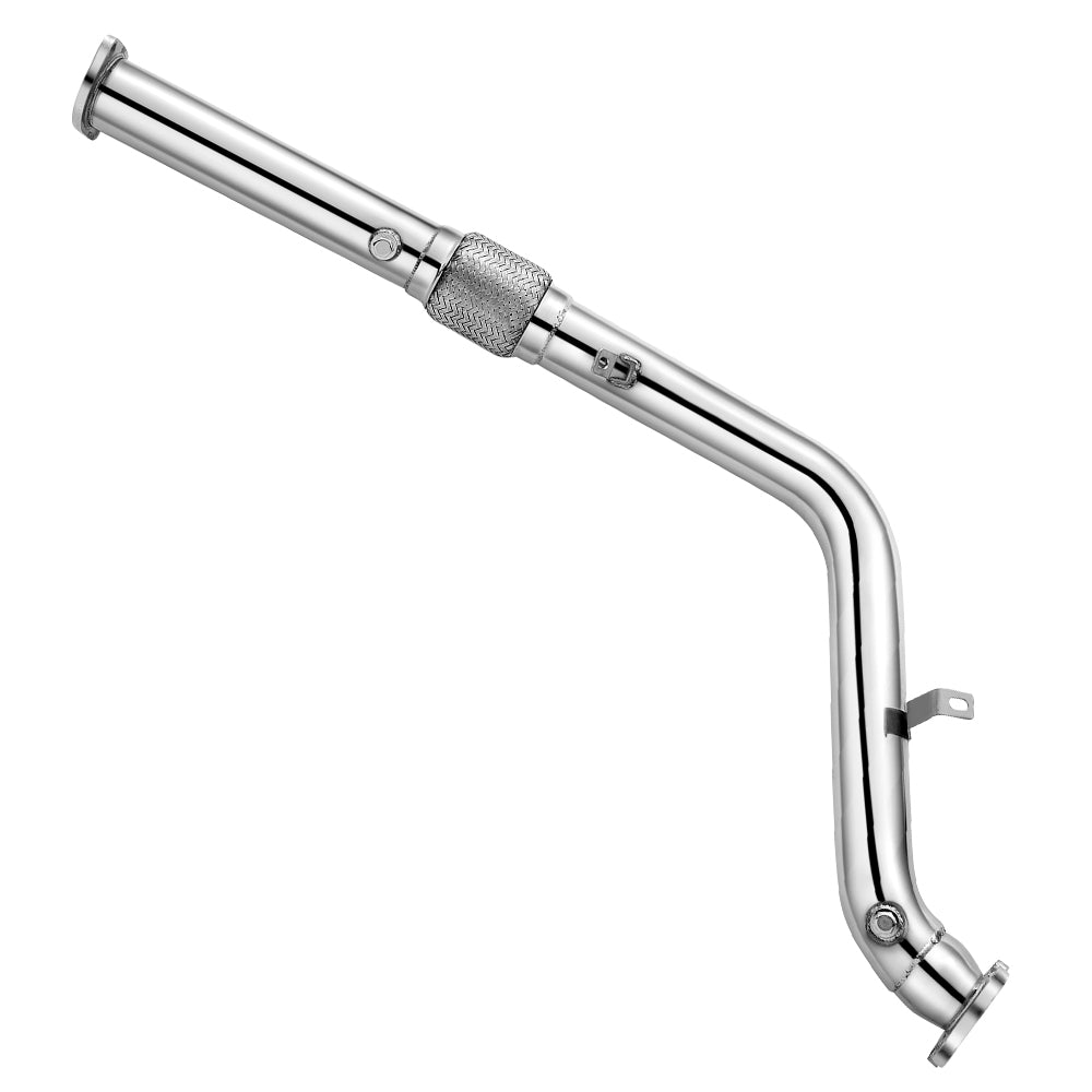 2002-2007 Subaru WRX/STI GD EJ205 Catback Exhaust 3" Pipe 4.5" Muffler Tip + Downpipe Up-pipe