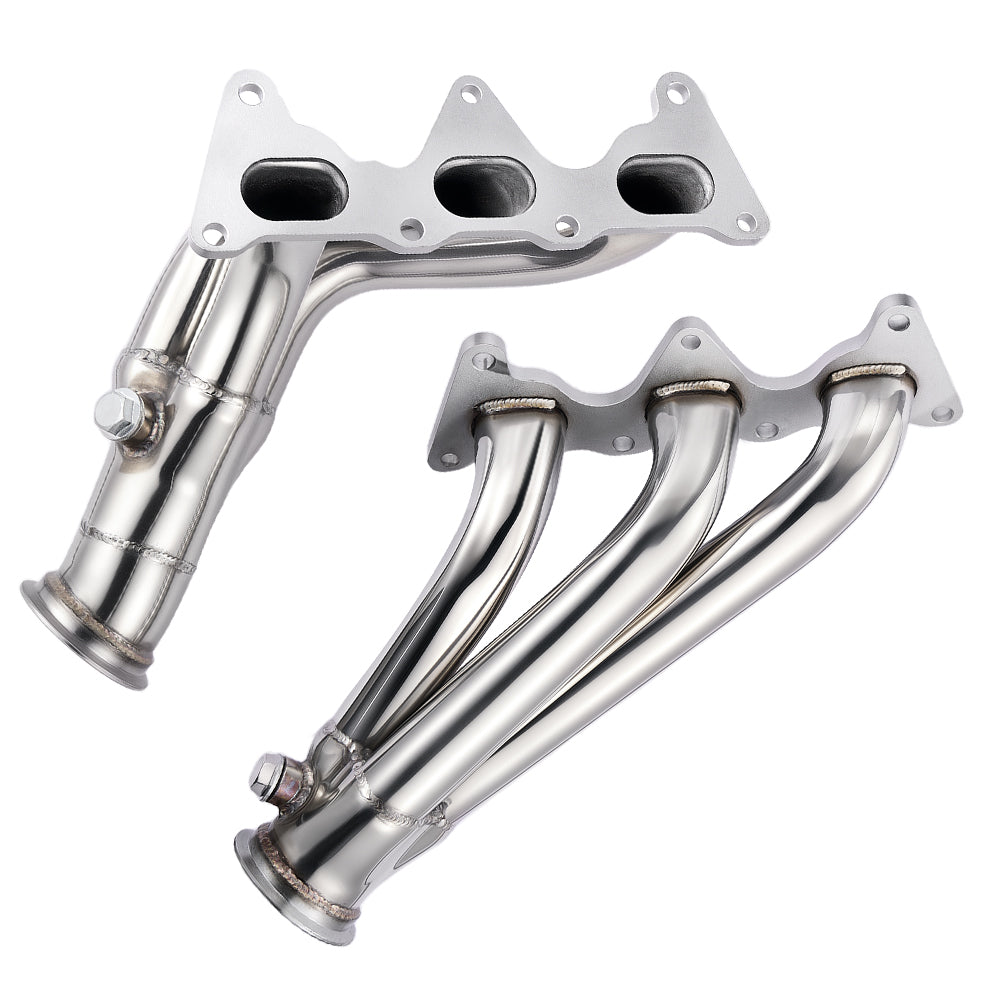 Colectores de escape de tubo largo para Chevy/GMC Silverado/Avalanche/Sierra 1500 4.8L/5.3L/6.0L (1999-2006) con entrada de aire frío opcional.