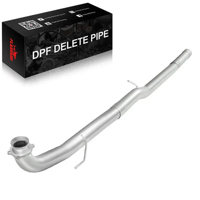 For 4.0/5.0 Inch 2017-2019 L5P 6.6 Duramax Chevy GMC DPF Delete Race Pipe Downpipe-Back