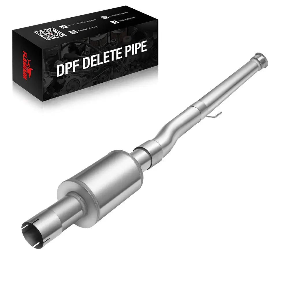 4.0/5.0 Inch 2019-2022 6.7 Cummins Dodge Ram DPF Delete Race Pipe 2500/3500 Flashark