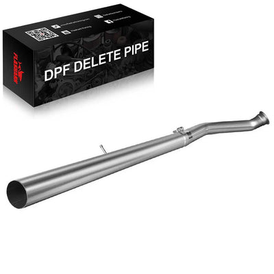 For 4.0 Inch 2007.5-2012 DPF Delete Race Pipe 6.7 Cummins Dodge Ram 2500/3500