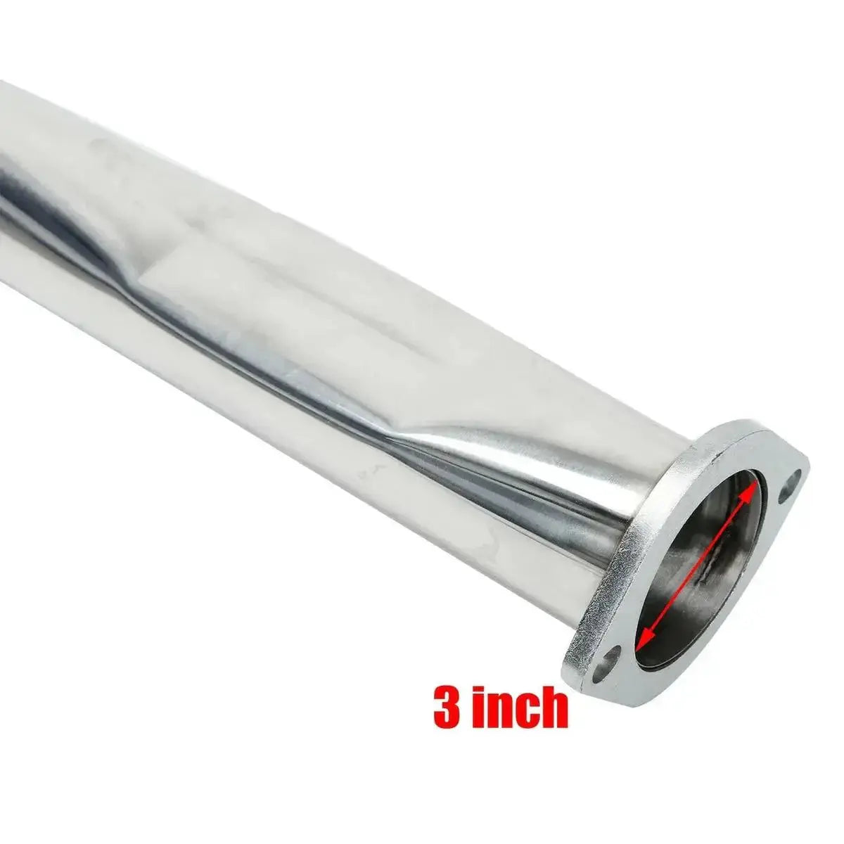 4.5" Single Tip 3" Pipe Catback Exhaust for 2003-2008 Nissan 350Z Infiniti G35 Flashark