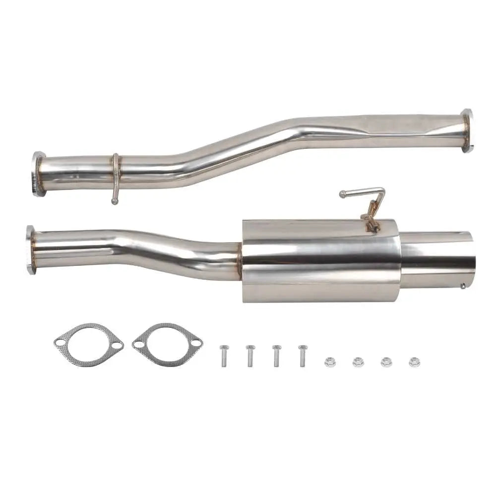 4.5" Single Tip Catback Exhaust for 2003-2008 Nissan 350Z Infiniti G35 Flashark
