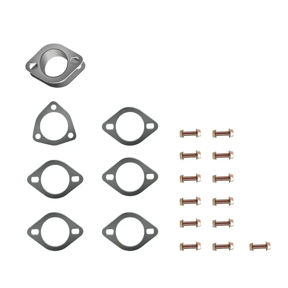 Exhaust Header/ Catback Exhaust w/4.5" Muffler Tip for 1998-2002 Honda Accord J30 V6 Flashark