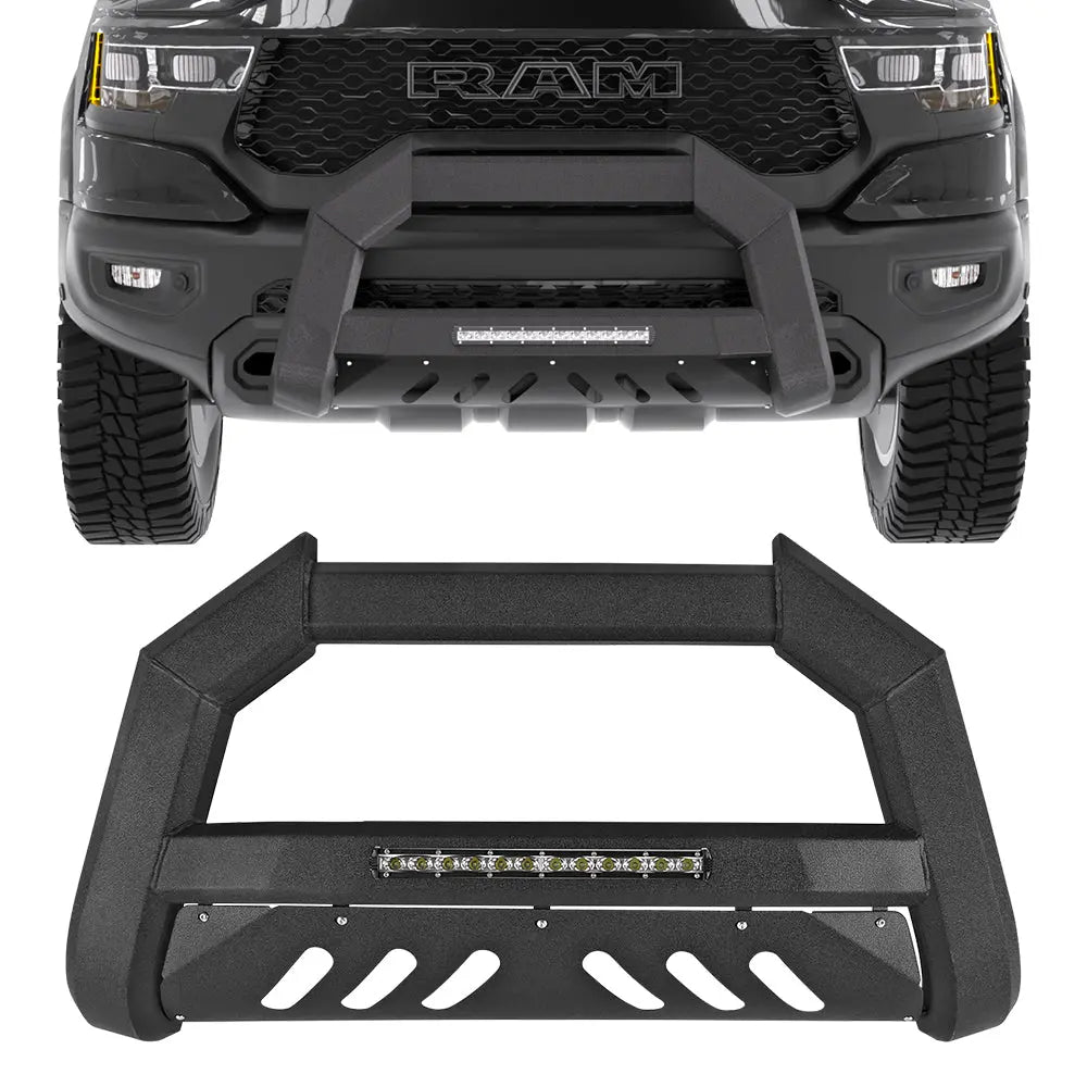 Black Bull Bar LED for 2009-2018 Ram 1500 2WD/4WD Flashark